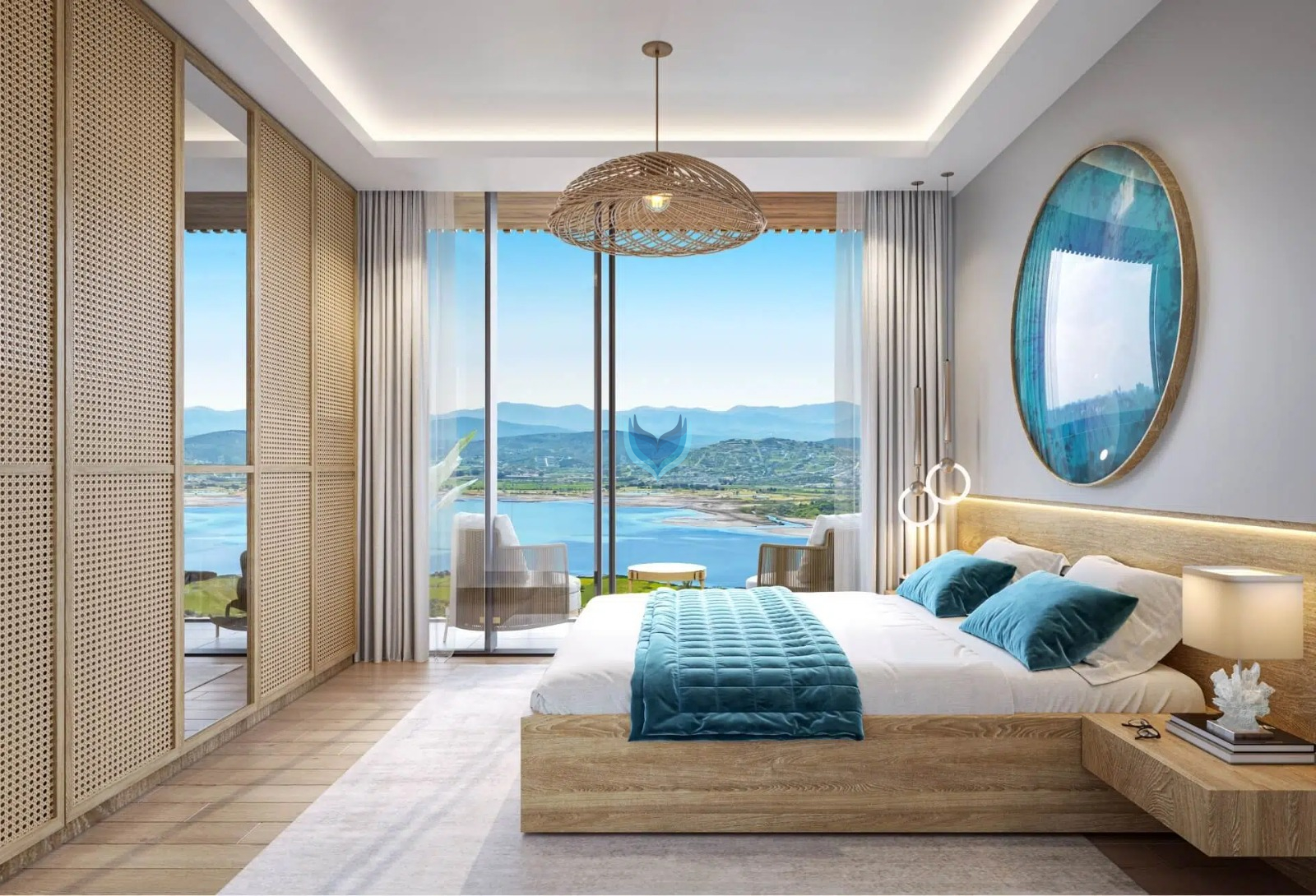 GÖL MANZARALI İKİZ VİLLA